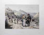 Costumes des bergers et bergères de la Briga.