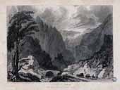 Castle of Tende.1825.