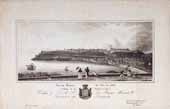 Vue de Monaco du côté du nord, [1841].